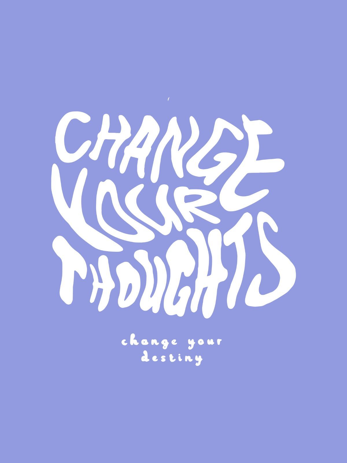 Change Your Thoughts Oversized T-Shirt
