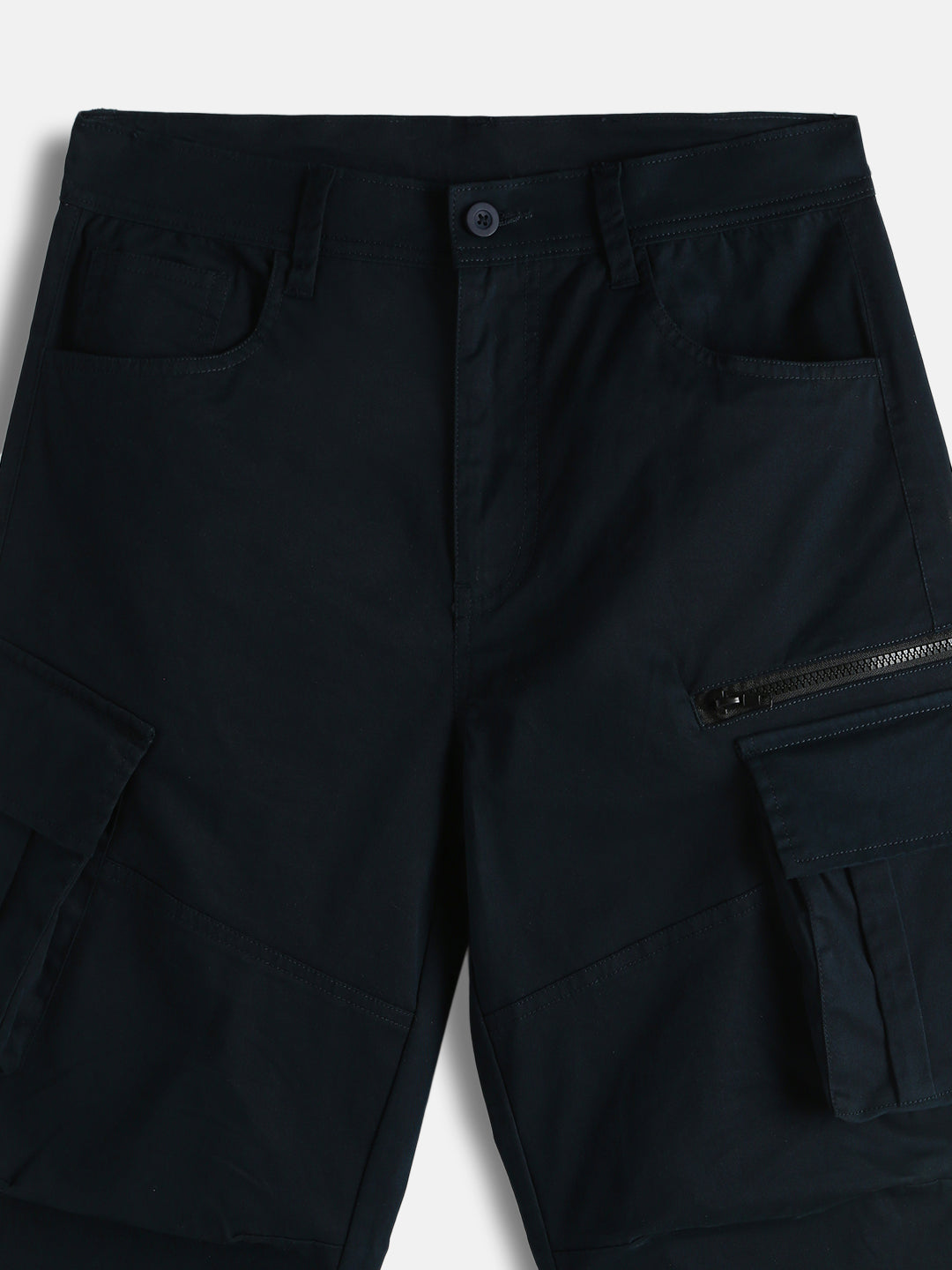 Zipper Utility Cargo Pants