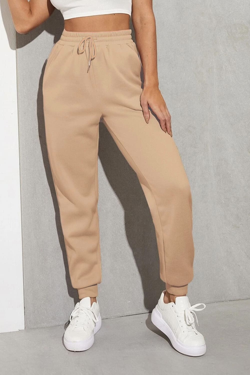 Solid Joggers - Women