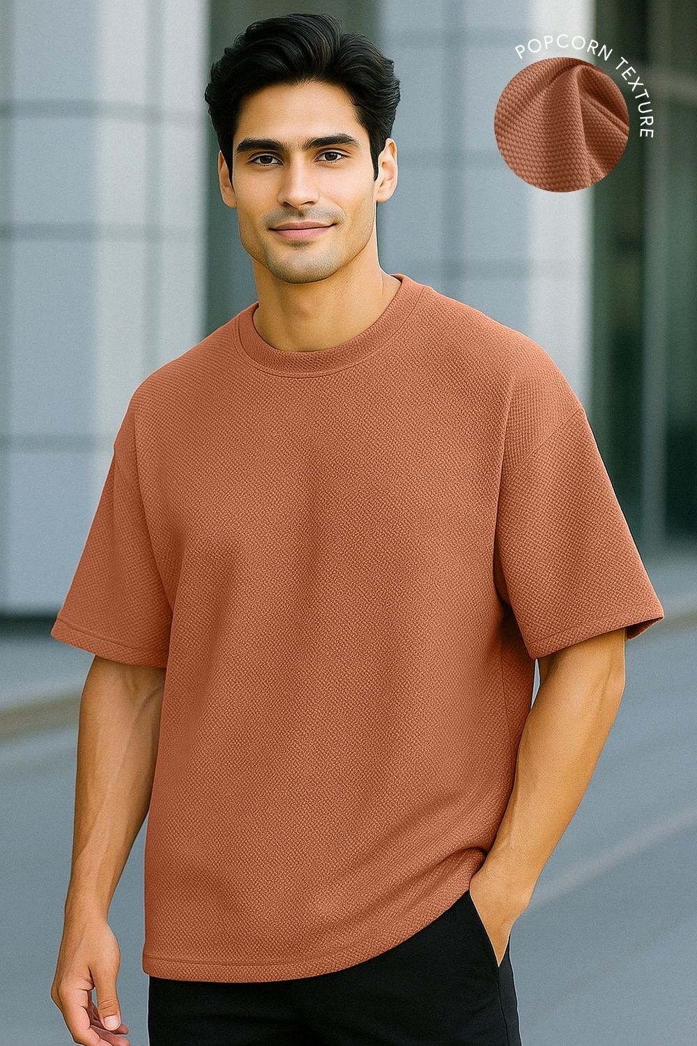 Popcorn Textured T-shirt