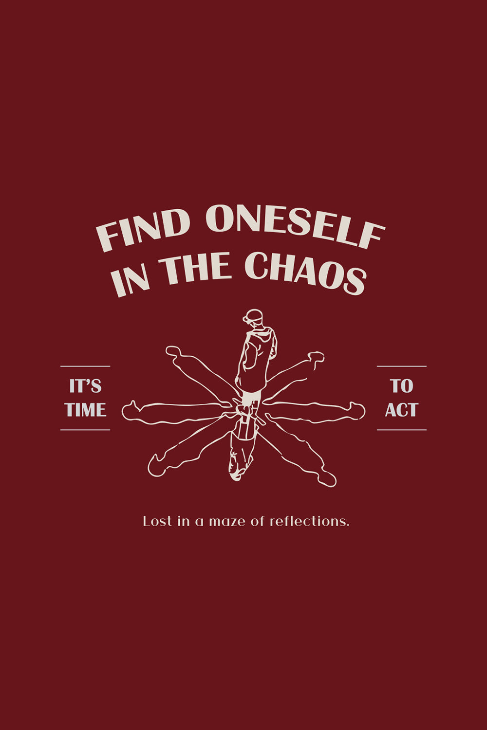 Find Oneself Oversized T-Shirt