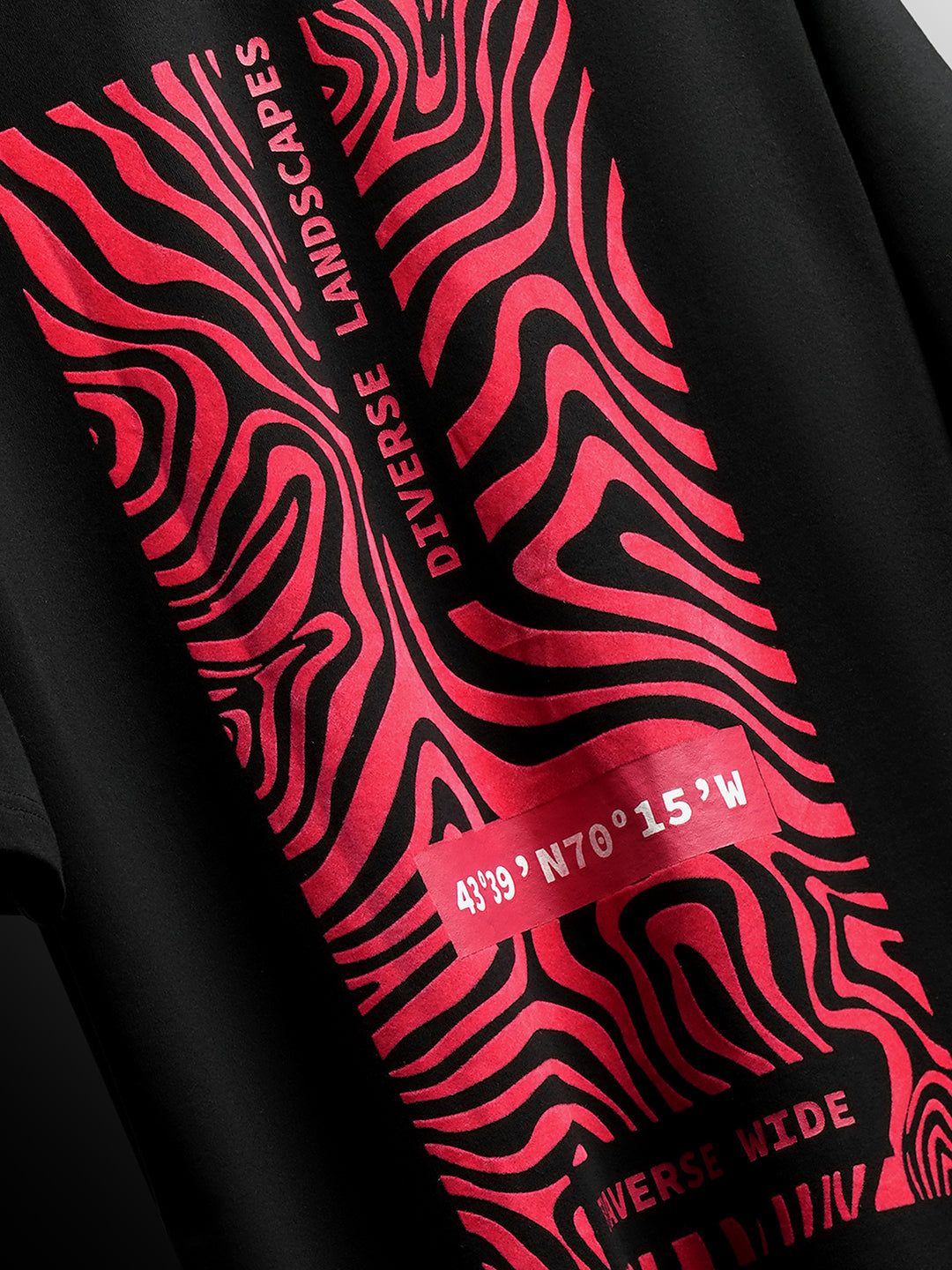 Diverse Landscape Oversized T-Shirt