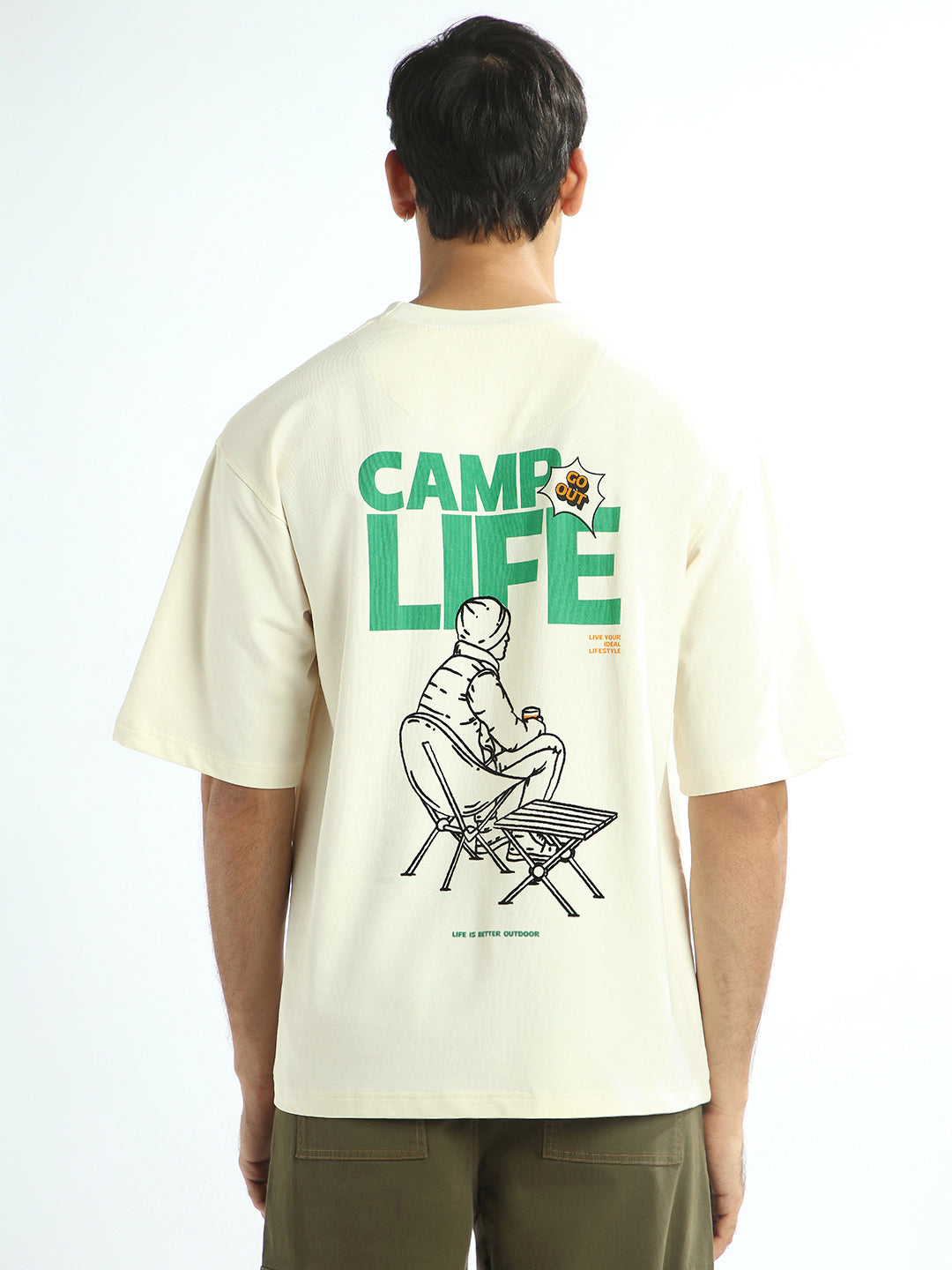 Camp Life Oversized T-Shirt