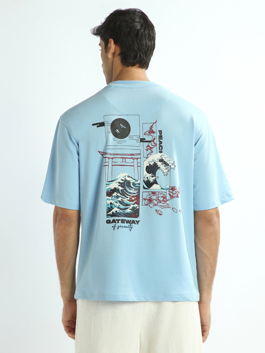 Gateaway To Peace Oversized T-Shirt