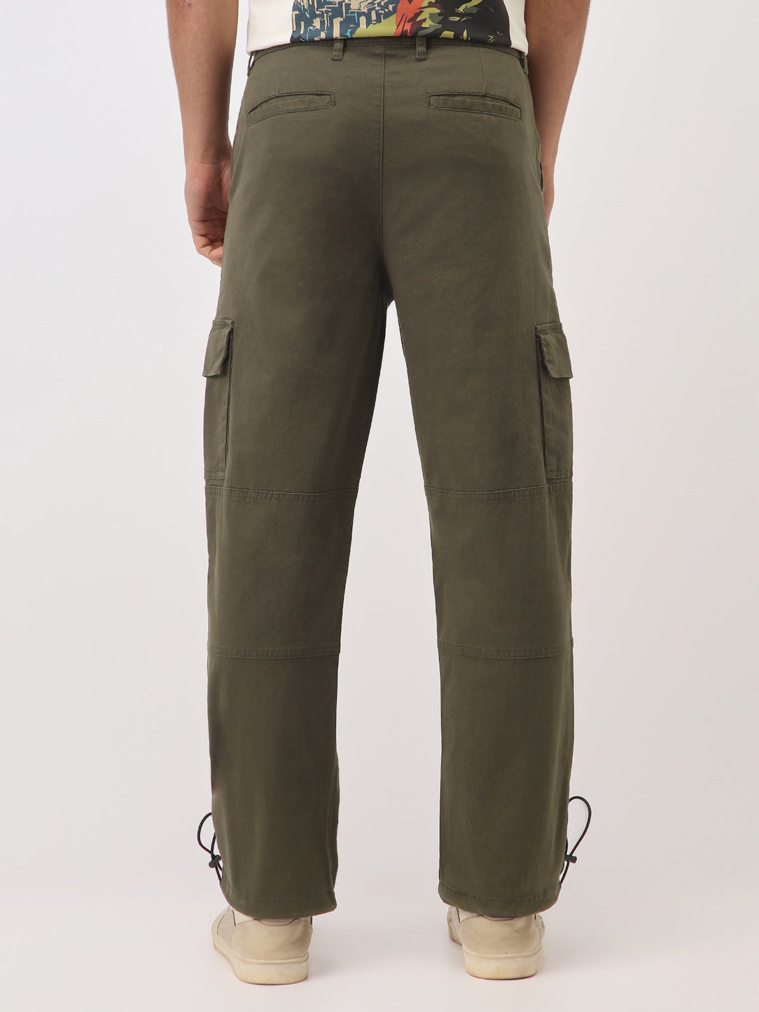 Cut & Sew Cargo Pants