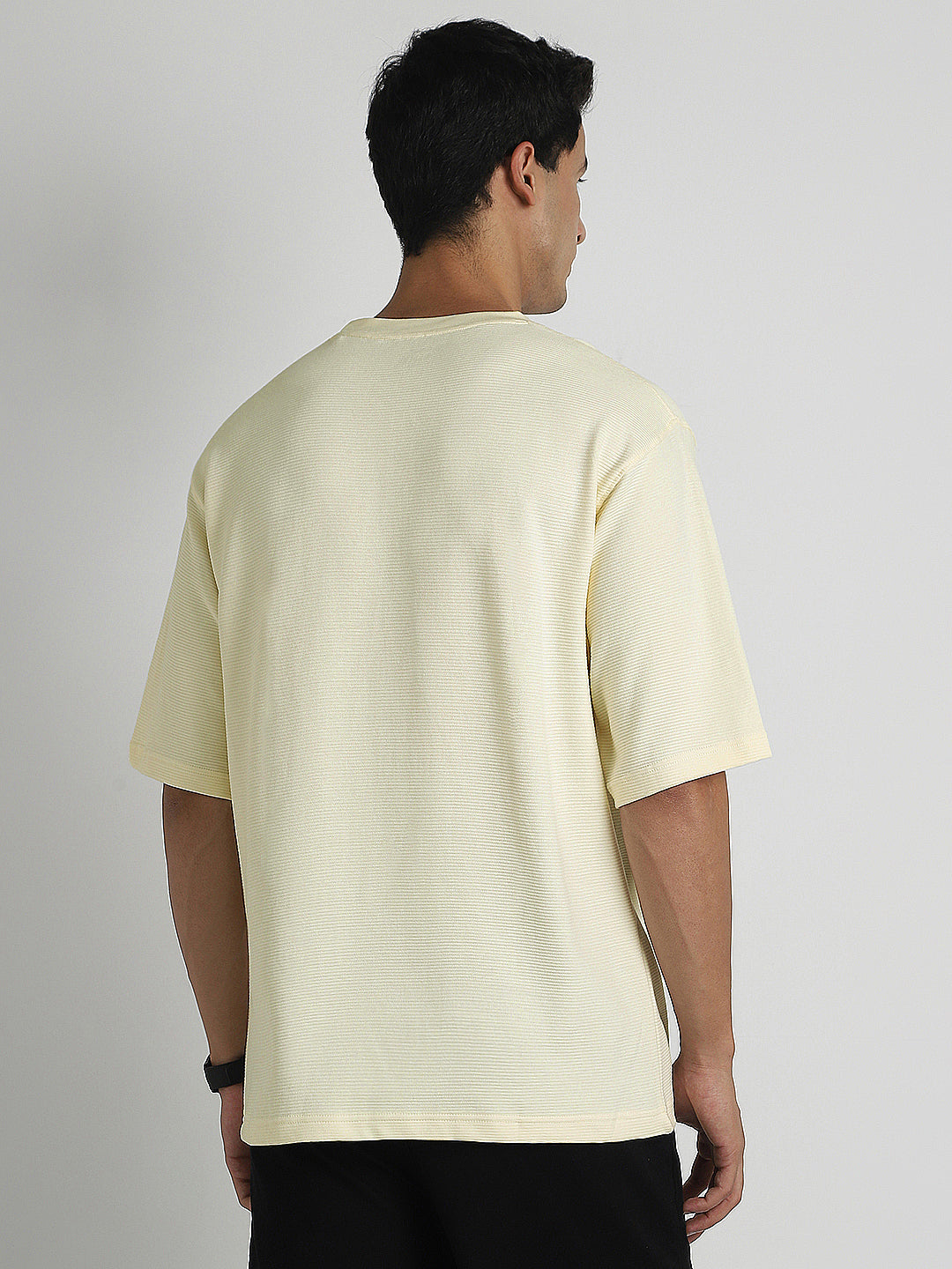 Ottoman Textured Relaxed Fit Tee