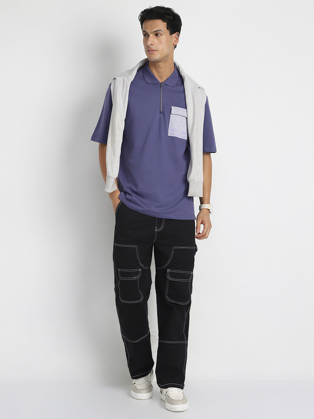 Elevated Contrast Polo