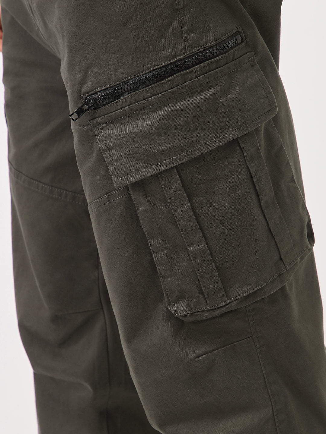 Zipper Utility Cargo Pants