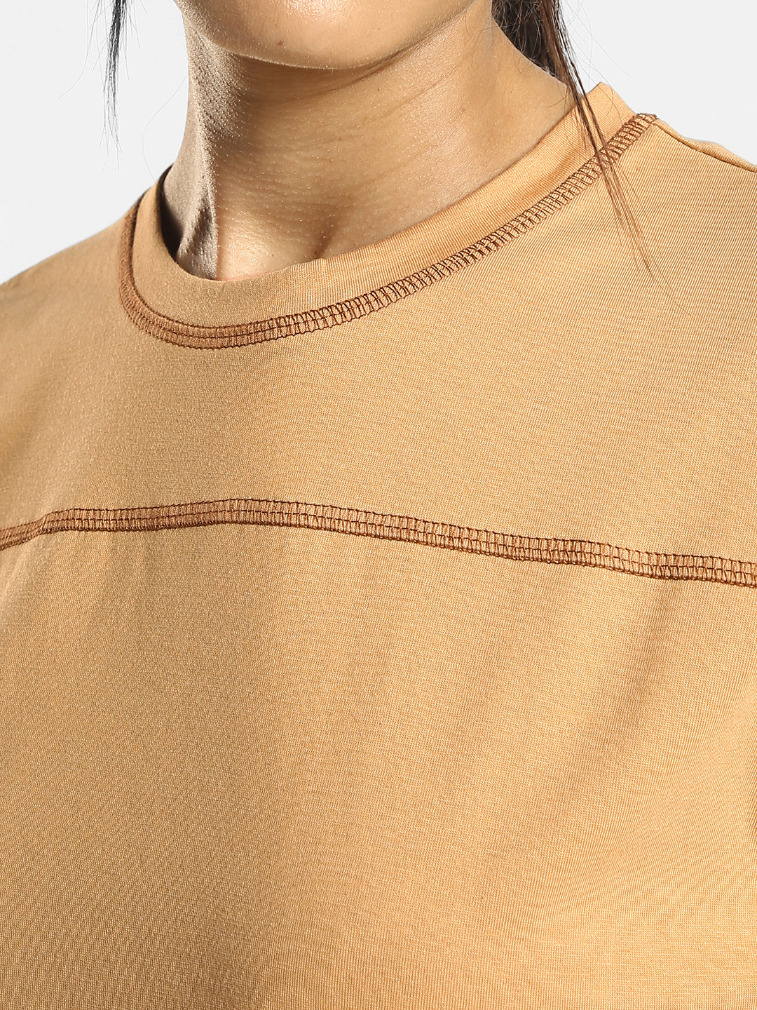 Bianca Cropped Oversized T-Shirt