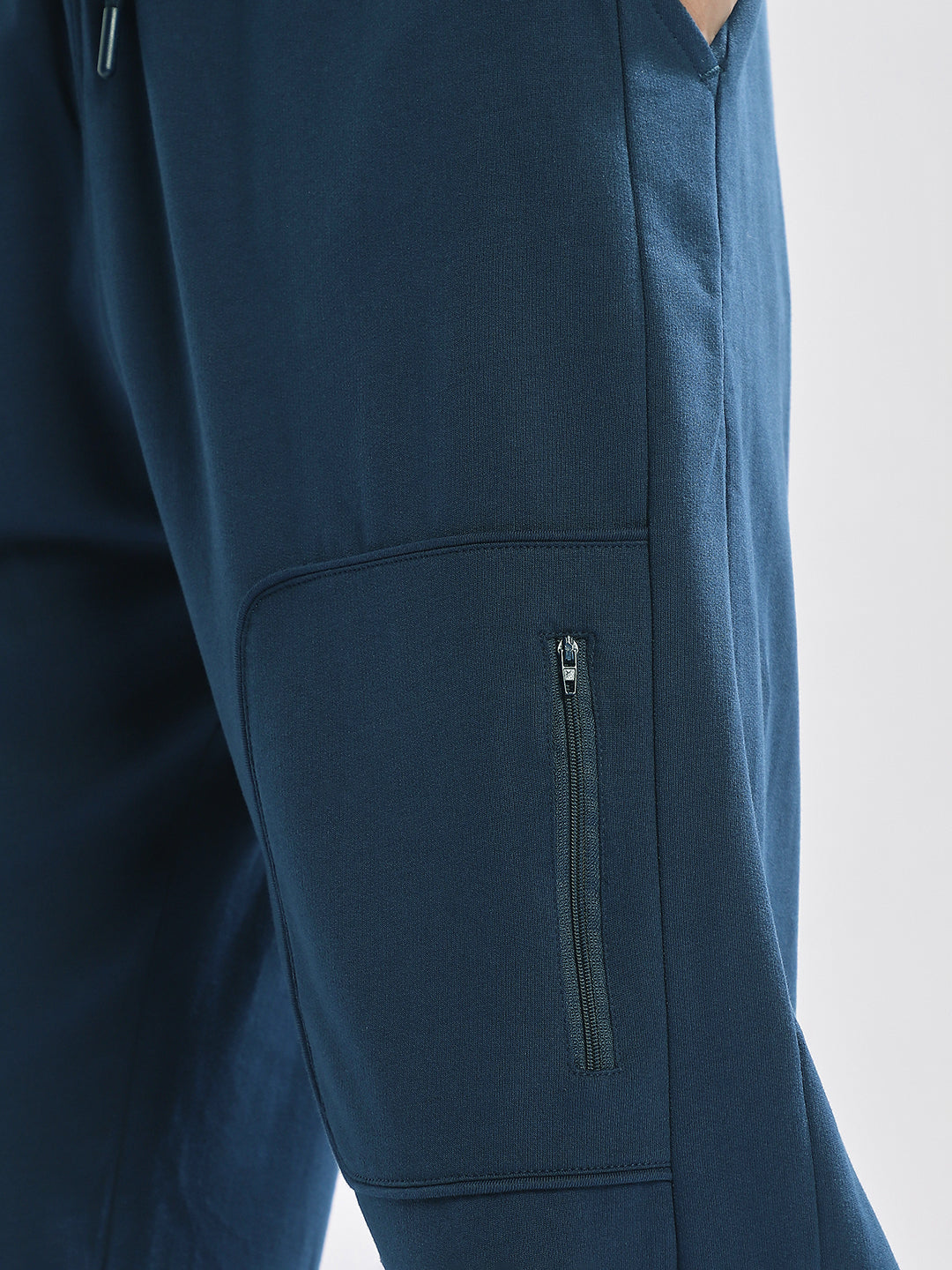 Zipper Straight Fit Joggers