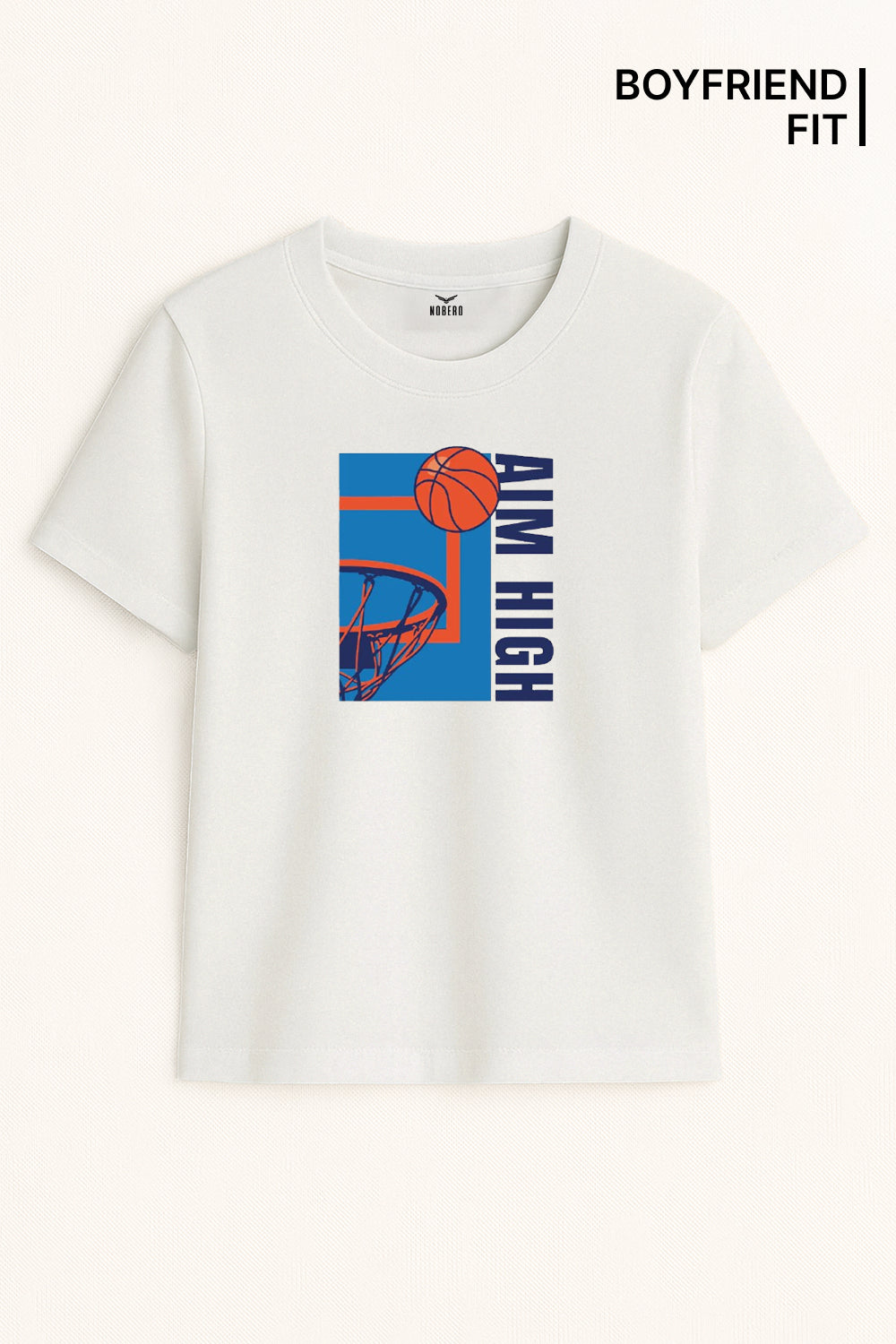 Boyfriend Aim High Classic Fit T-Shirt