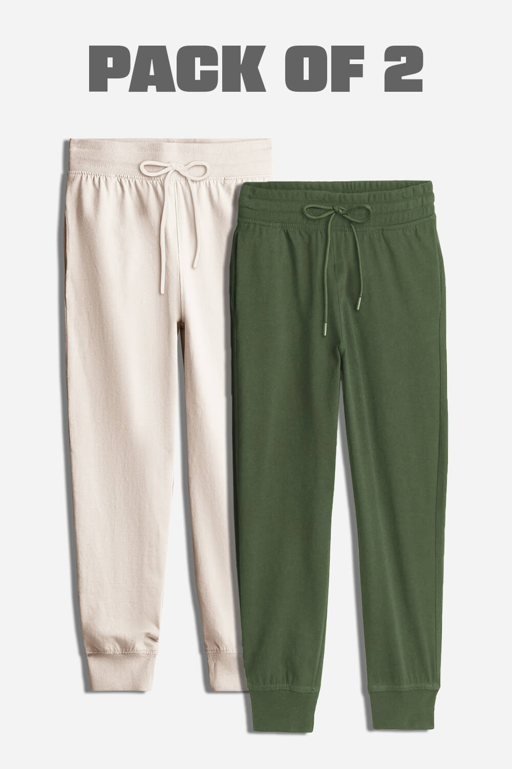 2-Pack Zip Pocket Joggers
