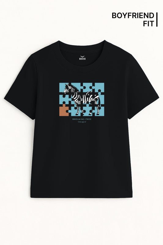 Boyfriend Breaking Free Classic Fit T-Shirt