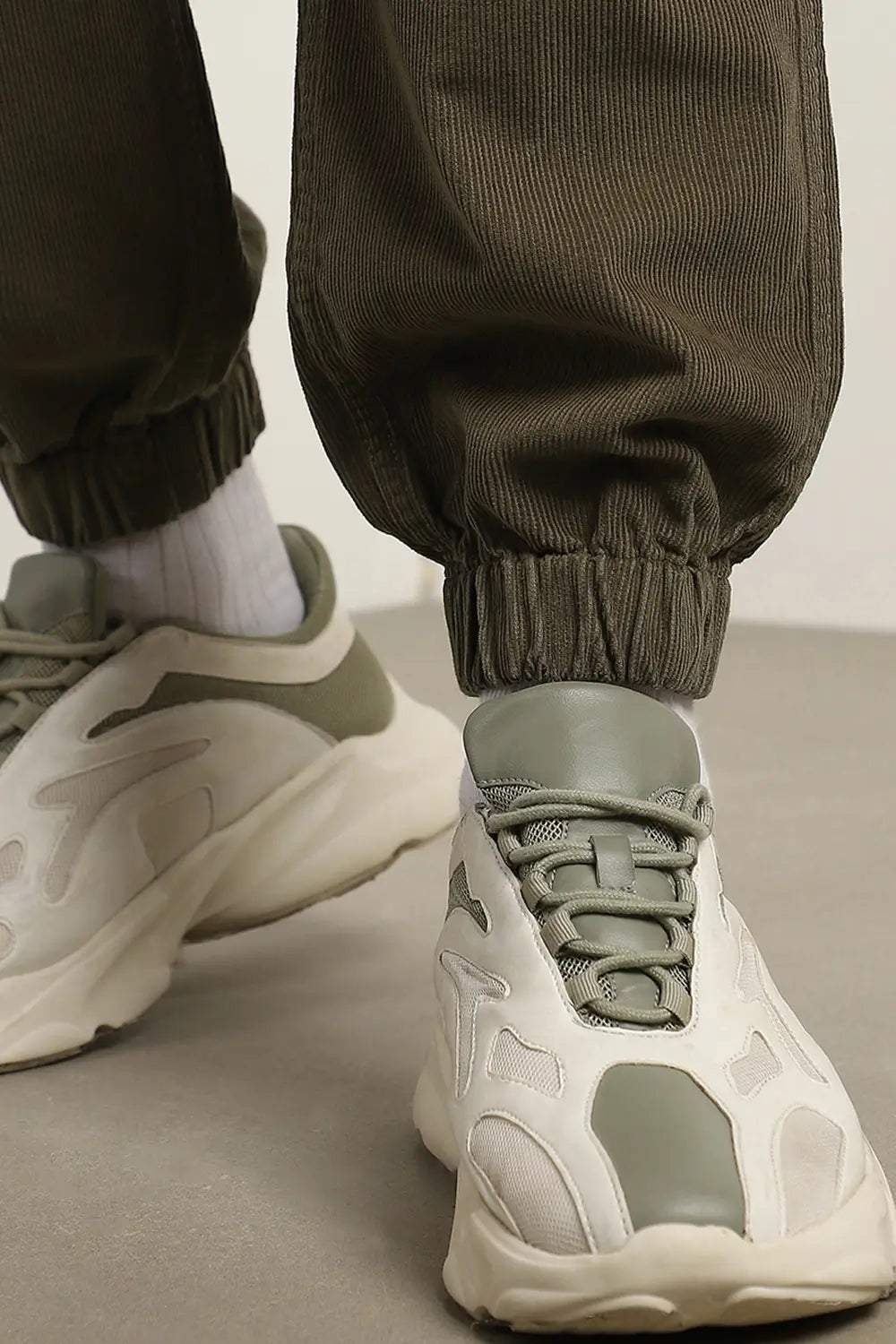 Corduroy Woven Cargo Pants