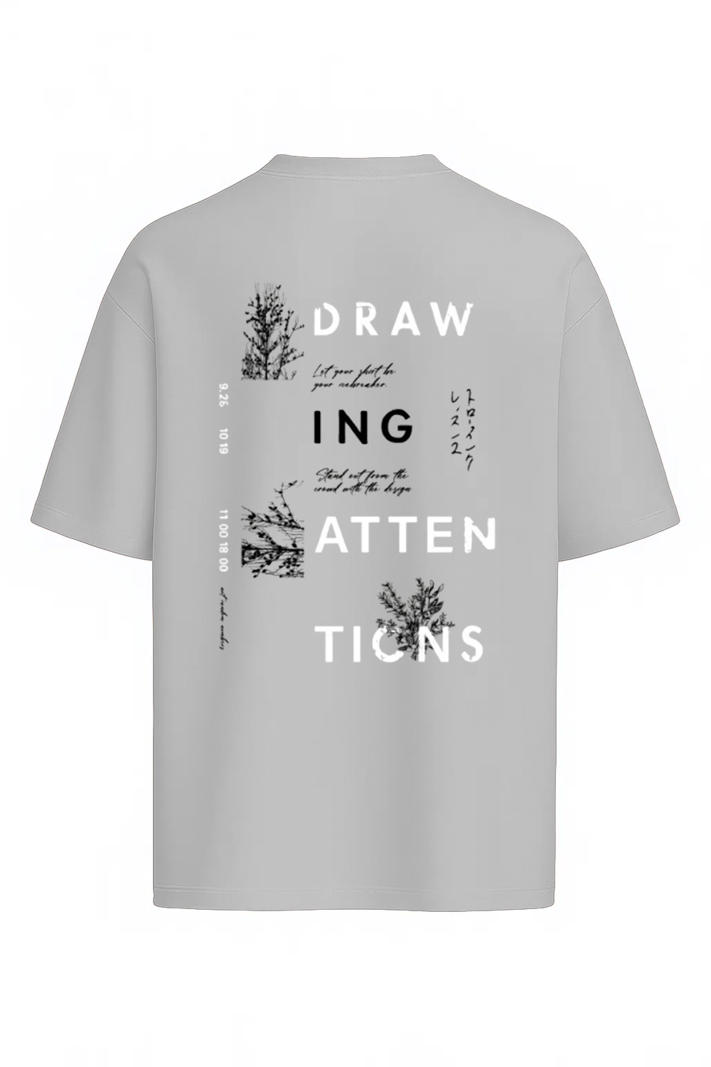 Drawing Attention Oversized T-Shirt