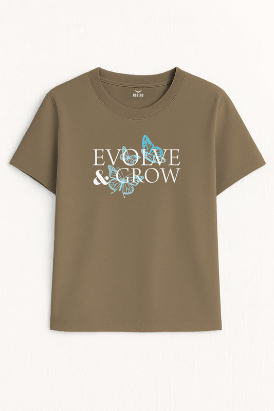 Evolve and Grow Women Classic Fit Tee