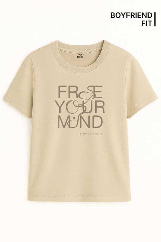 Boyfriend Free Your Mind Classic Fit T-Shirt