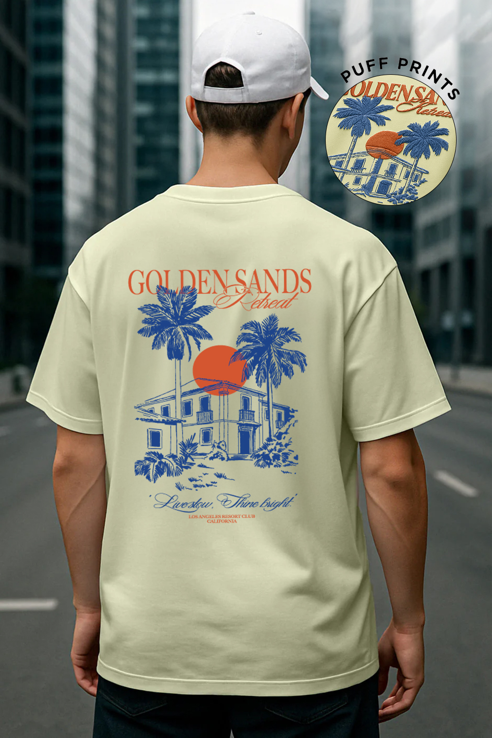Golden Sands Oversized T-Shirt