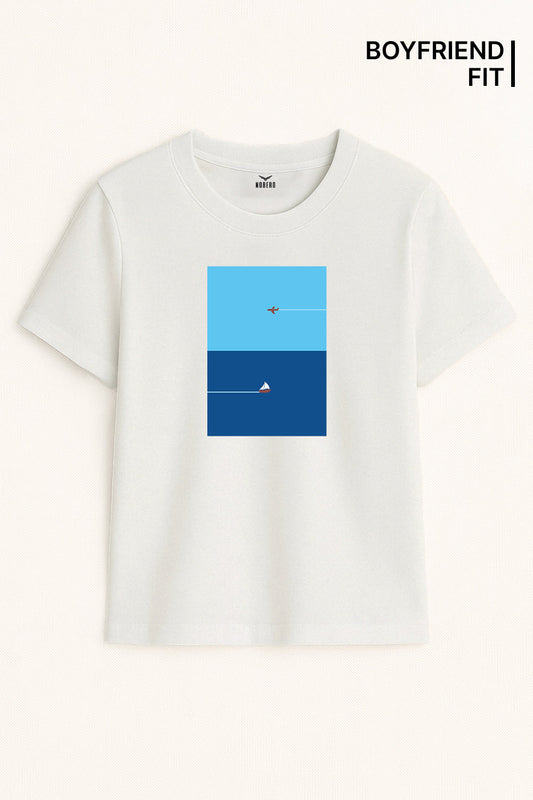 Boyfriend Horizons Classic Fit T-Shirt