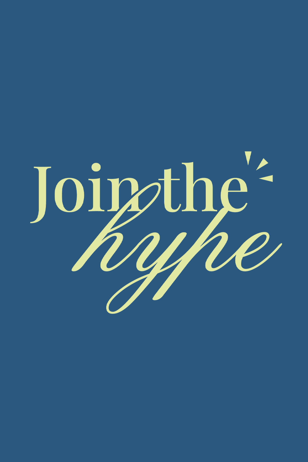 Join the hype Classic Fit T-Shirt