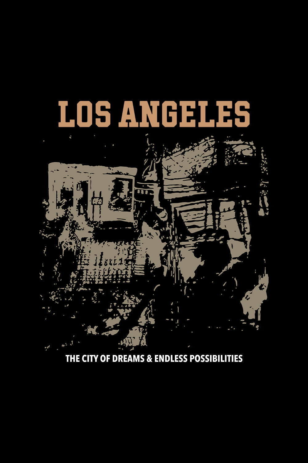 Los Angeles Oversized T-Shirt