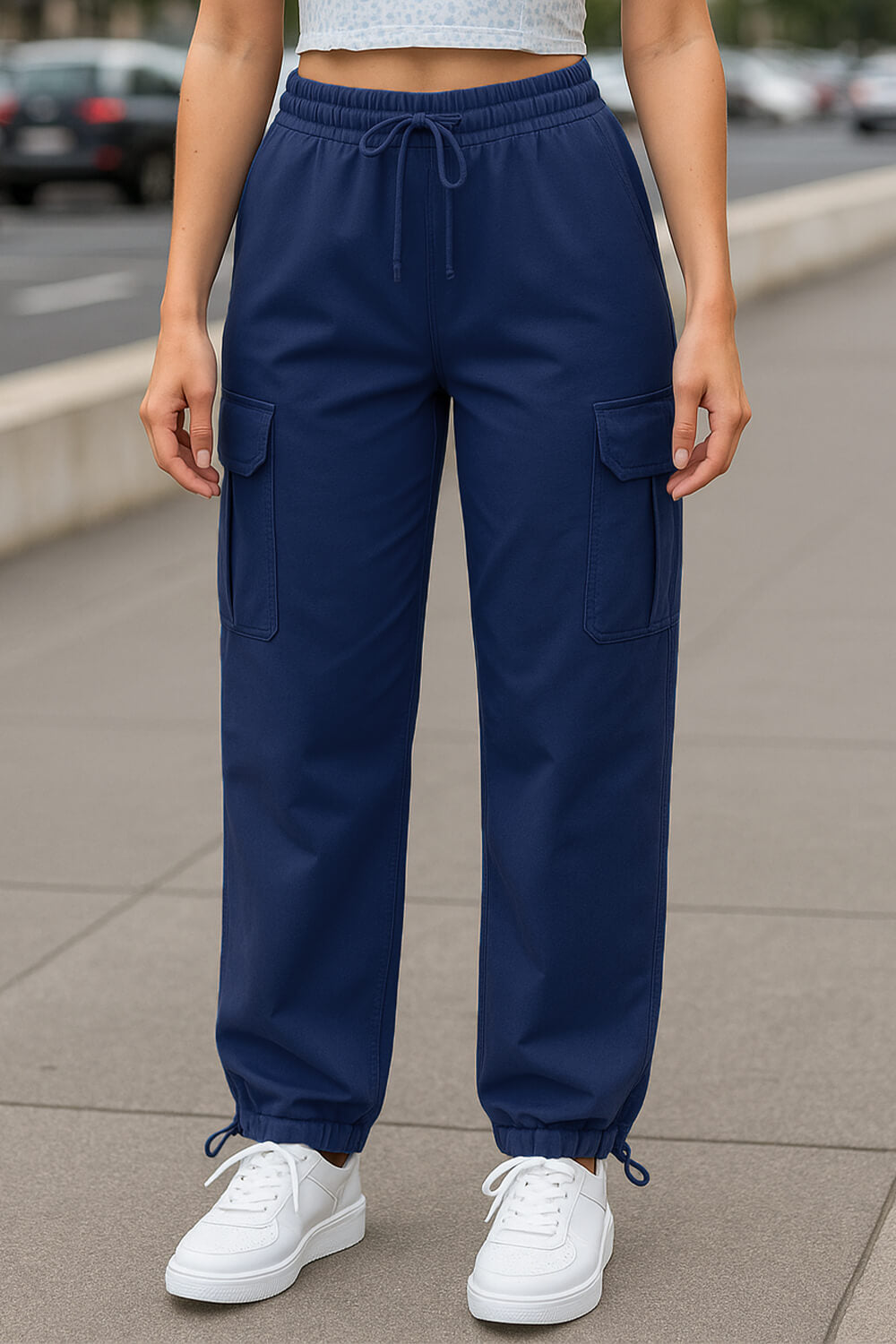 Oversized Unisex Cargo Joggers