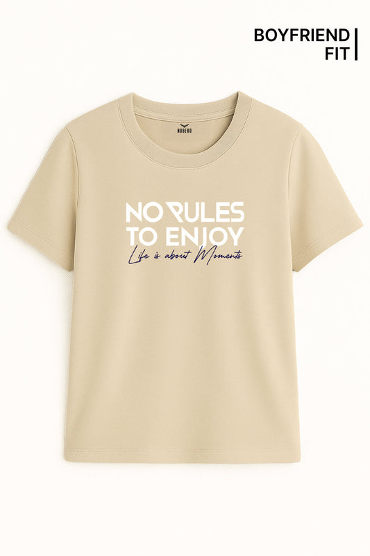No Rules To Enjoy Classic Fit T-Shirt