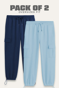 Navy Blue/ Powder Blue