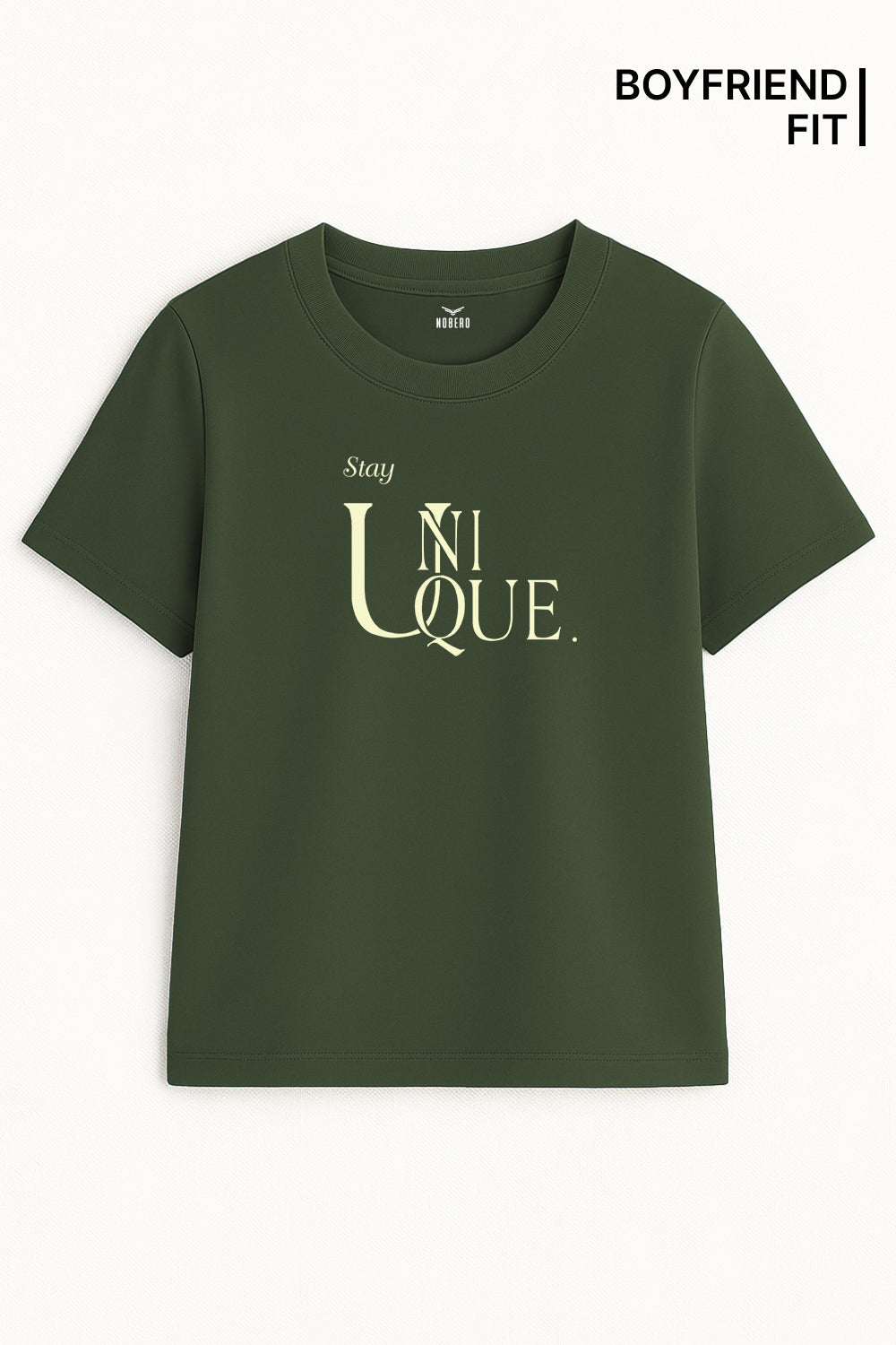 Boyfriend Stay Unique Classic Fit T-Shirt
