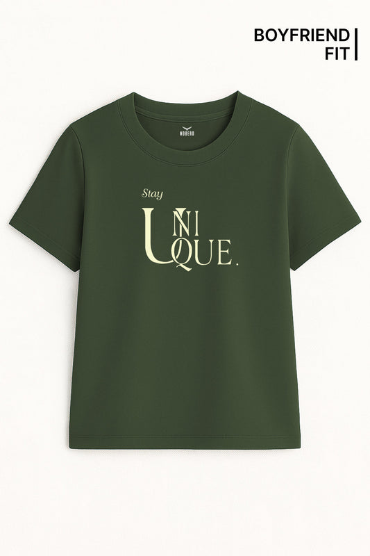 Boyfriend Stay Unique Classic Fit T-Shirt