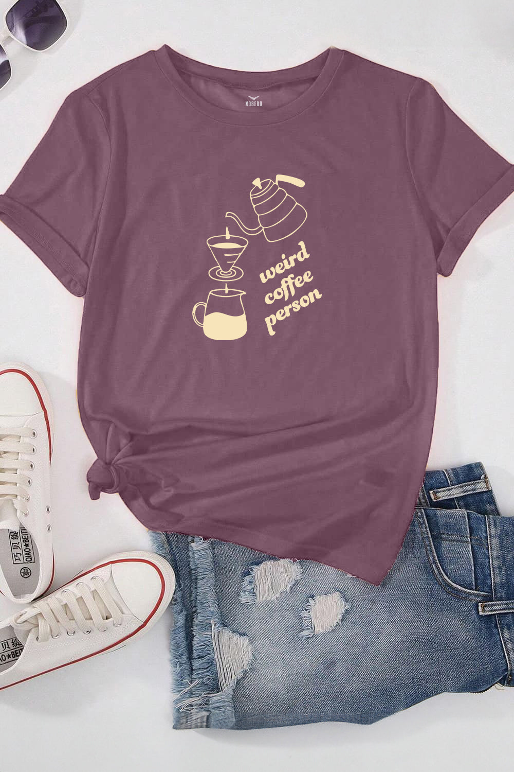 Boyfriend Weird Coffee Person Classic Fit T-Shirt