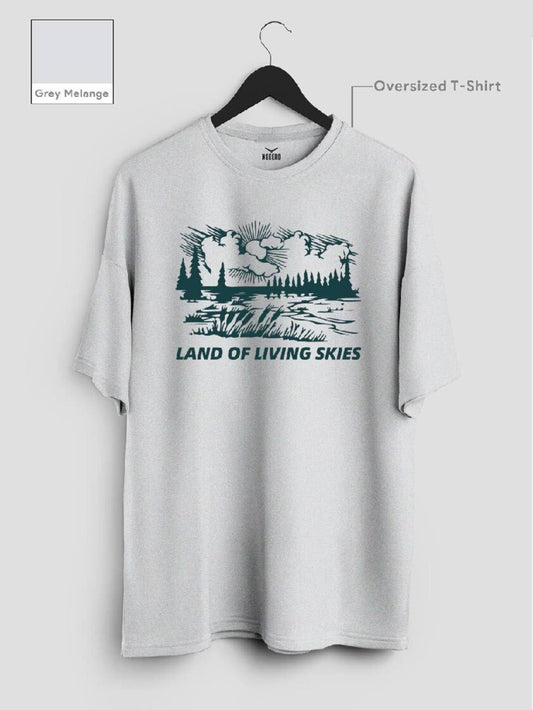 Land of LIving Skies Oversized T-Shirt