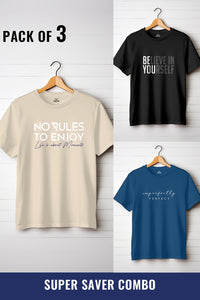 No Rules to Enjoy/ Believe/ Imperfectly Perfect