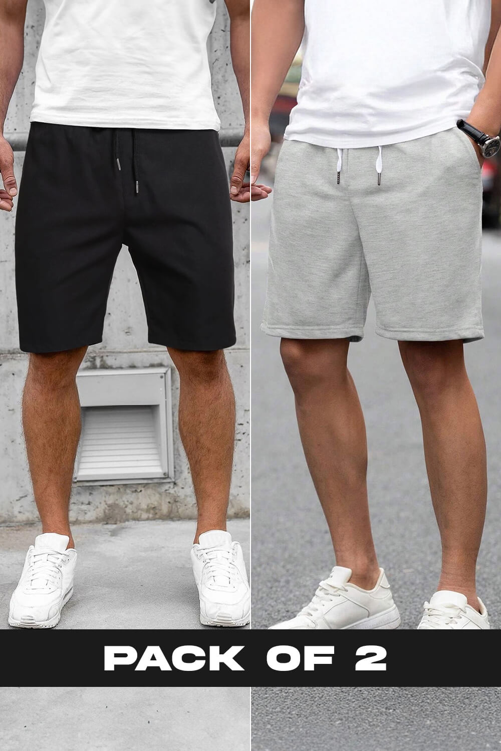 2-Pack Zip Pocket Shorts