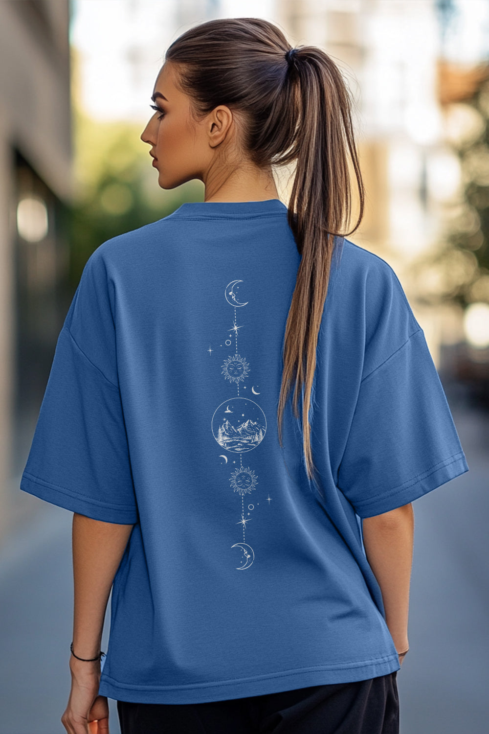Lunar Echo Oversized T-Shirt