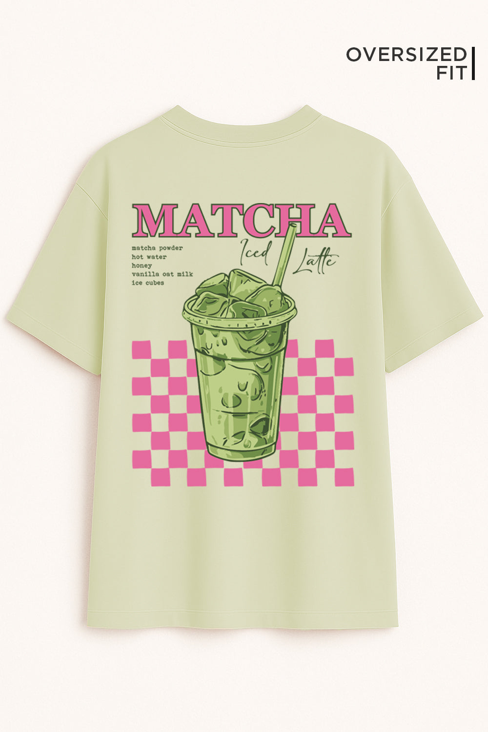 Matcha V2 Oversized Fit Women Tee