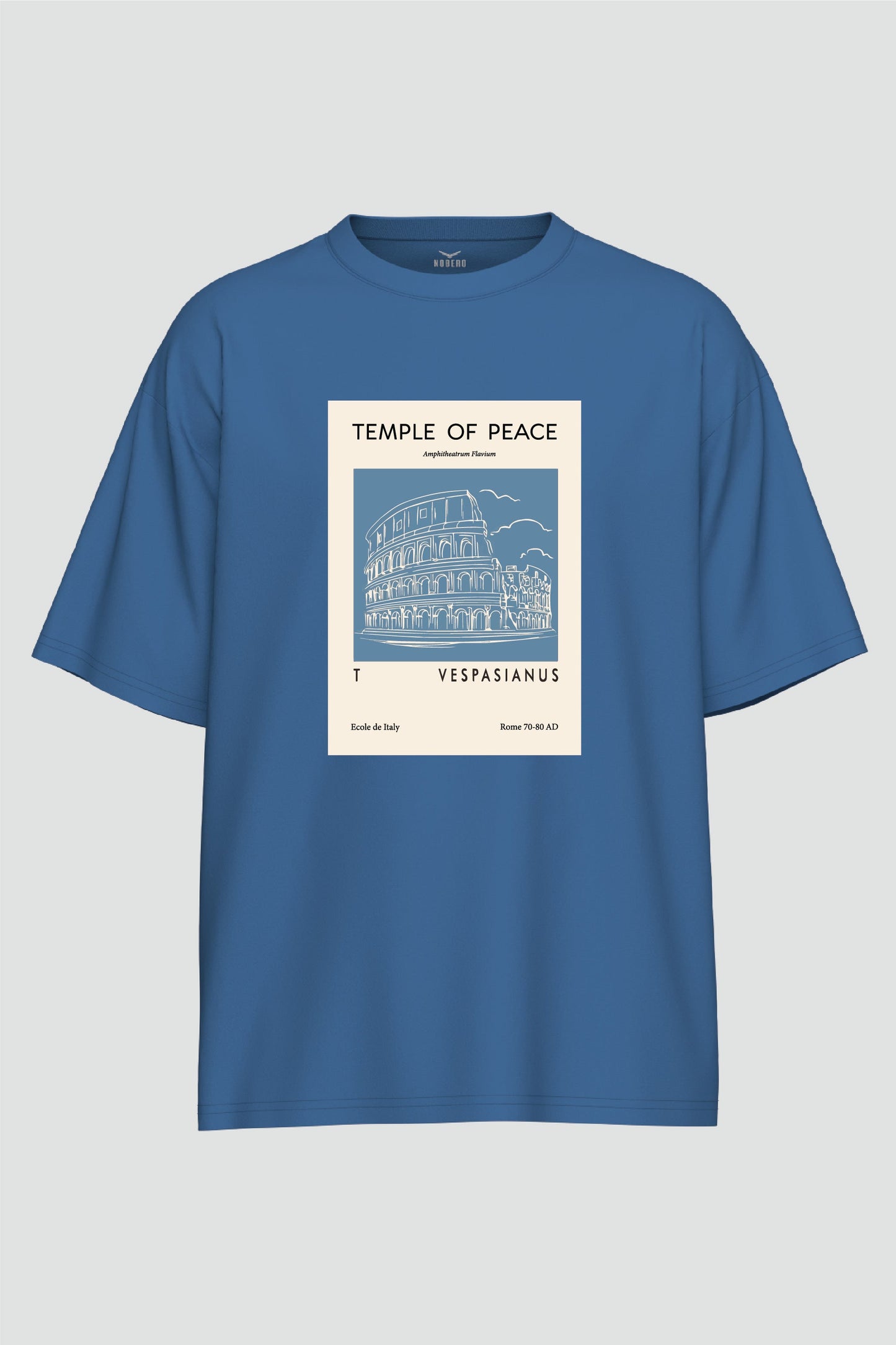 Temple of Peace Oversized T-Shirt