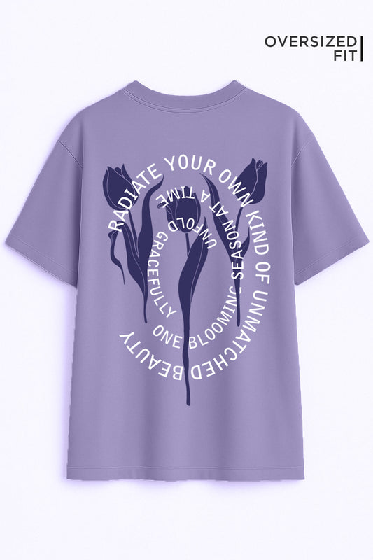 Radiate Beauty Oversized Fit Women Tee