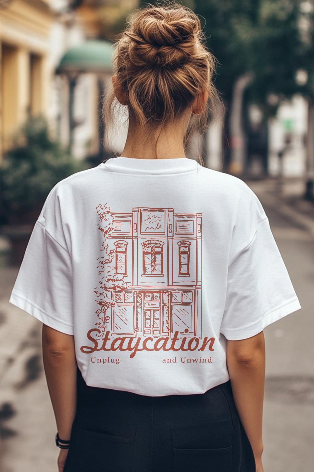 Boyfriend Staycation Oversized T-Shirt
