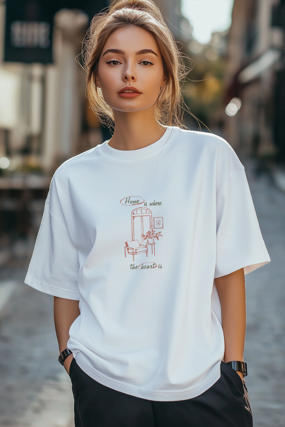 Boyfriend Staycation Oversized T-Shirt