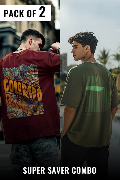 Oversized Tees - 2-Pack