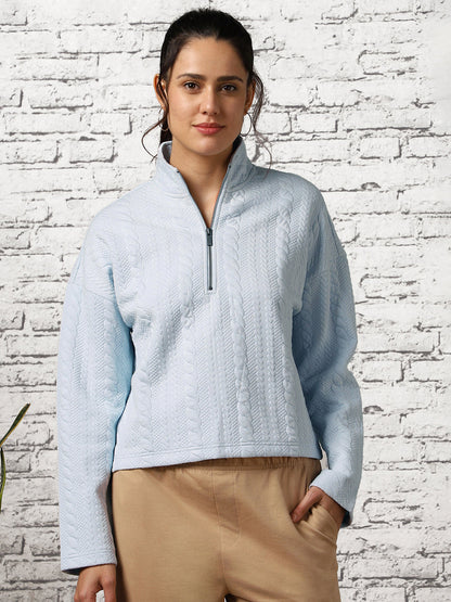 Women Oversized Zip-up Sweatshirts