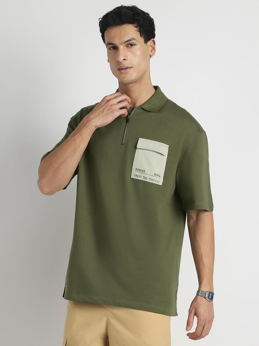 Elevated Contrast Polo