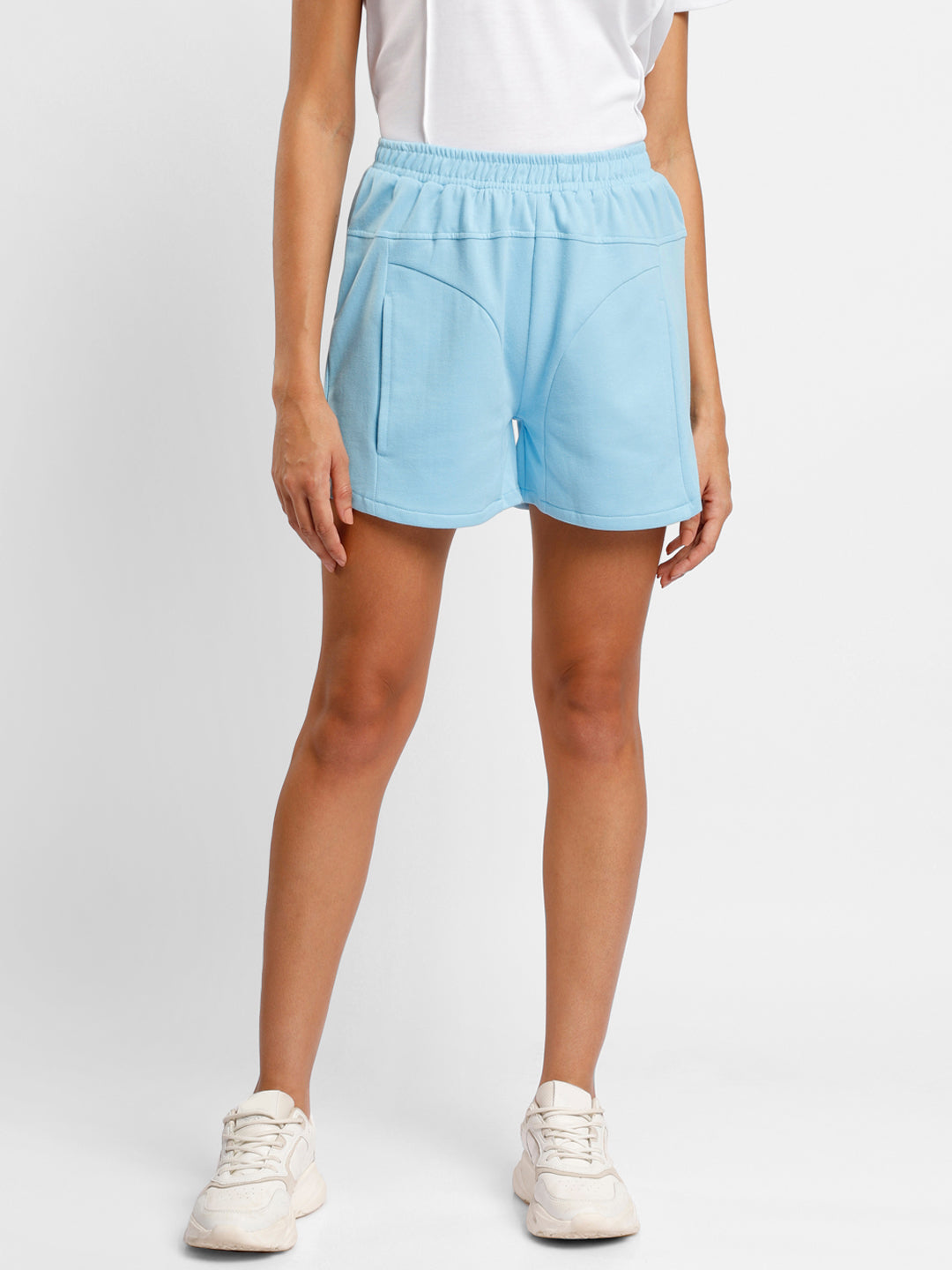 Cut & Sew Women Shorts