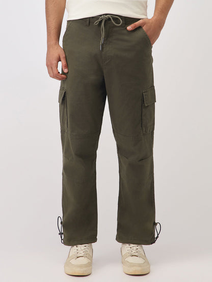 Cut & Sew Cargo Pants