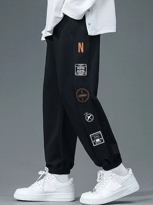 Travel Stamp Joggers