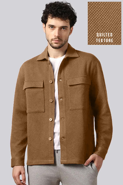 Oversized Textured Shackets