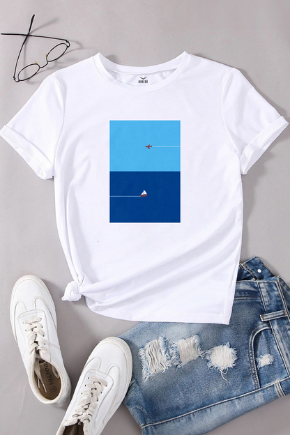 Boyfriend Horizons Classic Fit T-Shirt