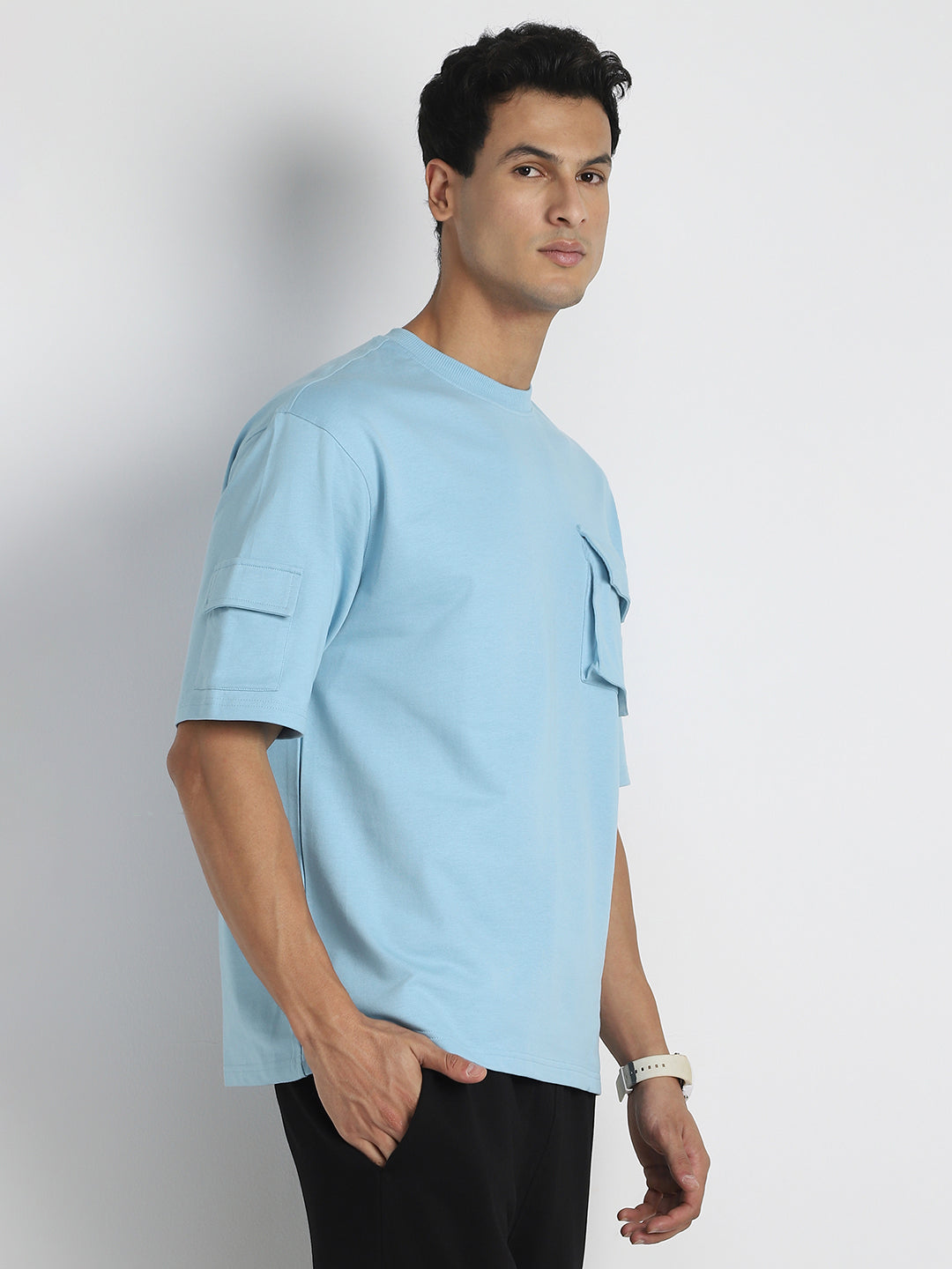 Utility Pocket Oversized Tee