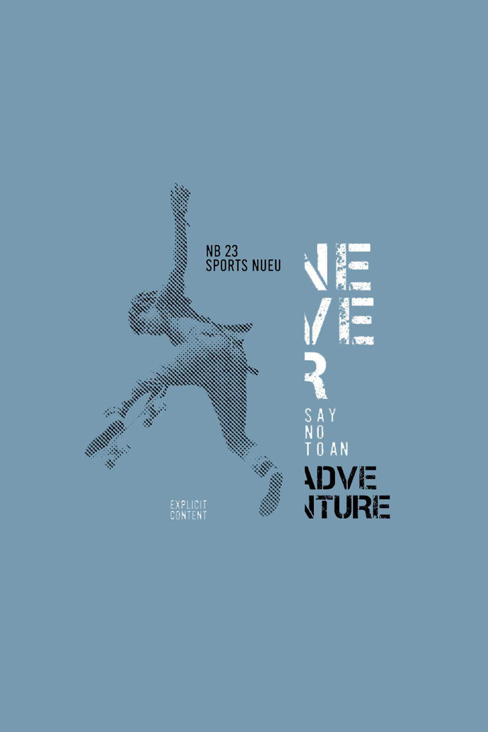 Boyfriend Fit Never Say No Oversized Sweatshirt